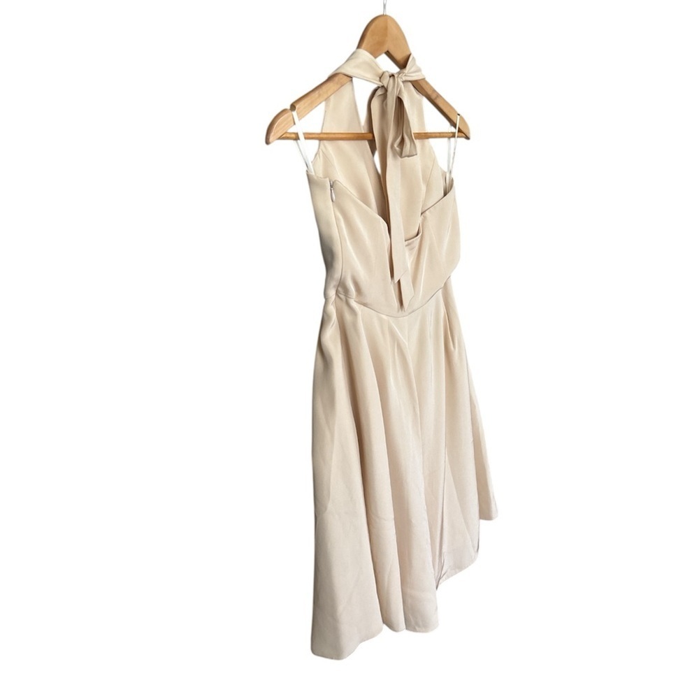 NWT J. Crew 100% Silk Halter Special Occasion Formal Party Dress, Size 4 - Picture 7 of 9